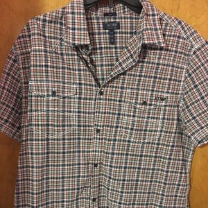 Armani Jeans Checkered Shirt